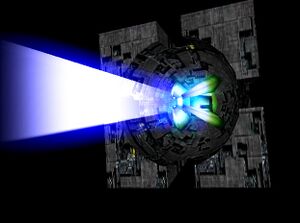 Bottom beam weapon of Borg Pyramid.JPG